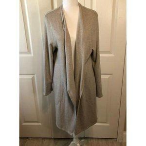 J.Jill Heather Beige Sweater Duster L
